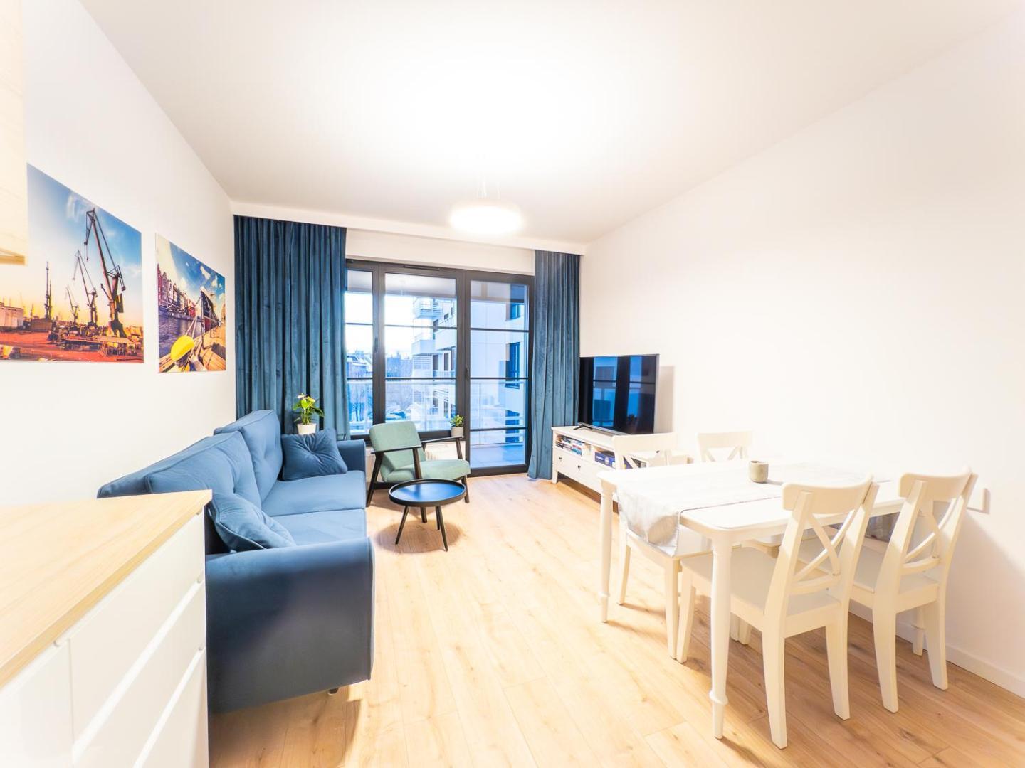 Apartament Z Dwiema Sypialniami + Parking Гданьск Экстерьер фото